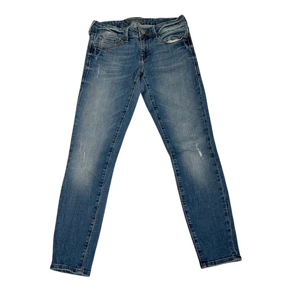 Mavi Jeans Women's Size 27 Blue Skinny Fit Stretch Denim Made in Turkey - Picture 1 of 6